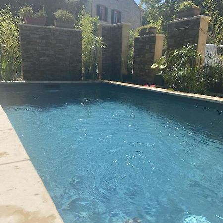 La Suite De Charme Du Mas De La Fontaine De Jonquier Avec Spa Privatif Séguret Exterior foto